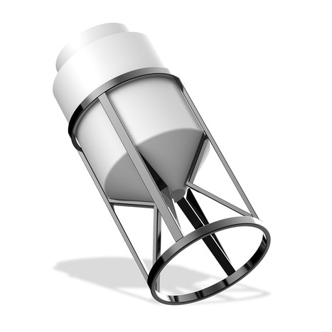 Фото-27278 Конусная емкость К 100 литров с обрешеткой