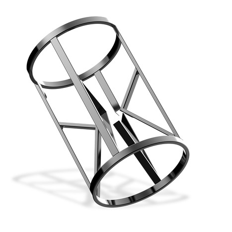 Фото-27290 Конусная емкость К 100 литров с обрешеткой