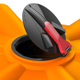 Фото-27918 Емкость КАС V 6000 литров (откидная крышка)