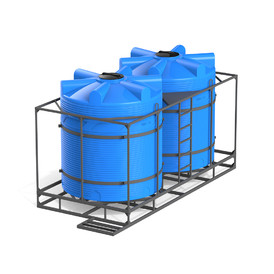 Кассета V 5000 двойная  (10000 литров) с полным сливом*