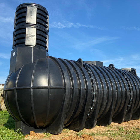 Фото-29970 Емкость Подземный модульный резервуар DL 9000 литров Полимер-Групп