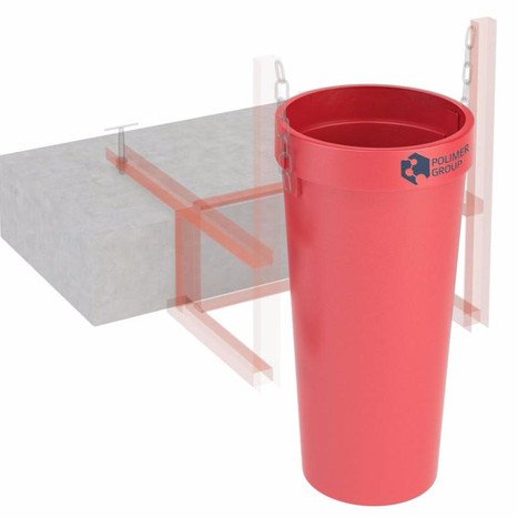 Фото-32354 Прямая секция мусоросброса «Профи» Полимер-Групп