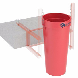 Прямая секция мусоросброса «Профи» Полимер-Групп