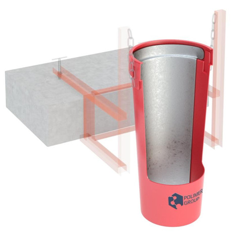 Фото-32366 Прямая секция мусоросброса (усиленная) «Профи» Полимер-Групп