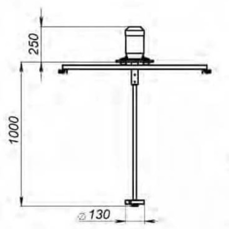 Фото-28018 Быстроходный миксер Микс DSL для еврокуба