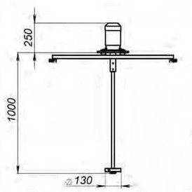 Фото-28018 Быстроходный миксер Микс DSL для еврокуба