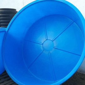 Купель пластиковая круглая большая 3000 л.