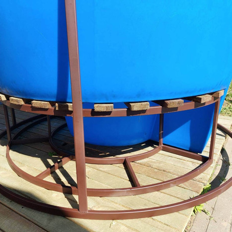 Фото-32666 Купель пластиковая с сиденьем 2400 л.