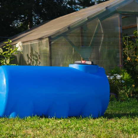 Фото-23278 Емкость H 500 литров синяя