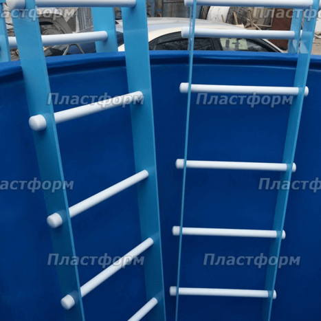 Фото-32706 Лестница пластиковая для купели