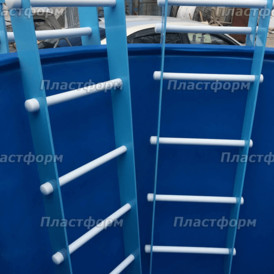 Фото-32706 Лестница пластиковая для купели
