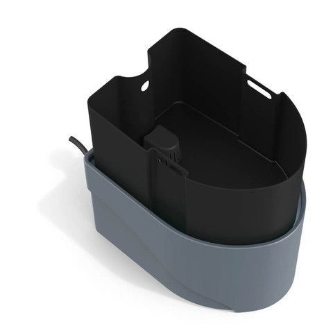 Фото-34035 Торфяной биотуалет «РОСА» PREMIUM серого цвета.