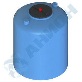 Емкость цилиндрическая вертикальная 1140 литров с дыхательным клапаном