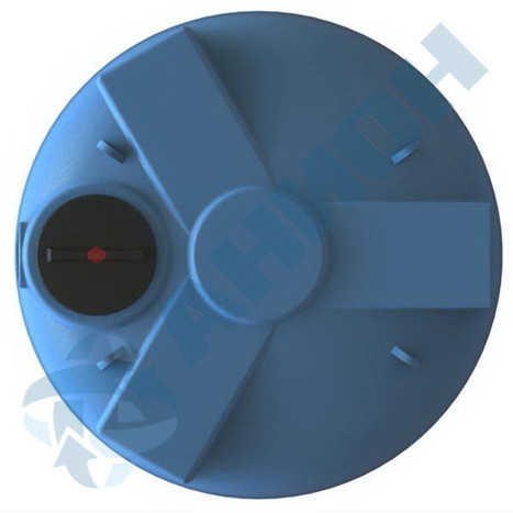 Фото-24526 Емкость цилиндрическая вертикальная 5100 литров с дыхательным клапаном для жидкостей с плотностью до 1 г/см3