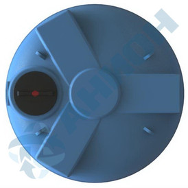 Фото-24526 Емкость цилиндрическая вертикальная 5100 литров с дыхательным клапаном для жидкостей с плотностью до 1 г/см3