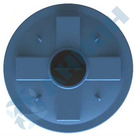 Фото-24542 Емкость цилиндрическая вертикальная 8000 литров с дыхательным клапаном