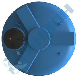 Фото-24566 Резервуар цилиндрический вертикальный 10000 литров с дыхательным клапаном для жидкостей с плотностью до 1 г/см3