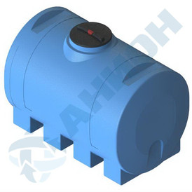 Емкость цилиндрическая горизонтальная 1950 литров с дыхательным клапаном