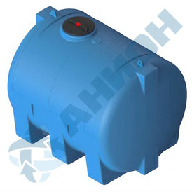 Емкость цилиндрическая горизонтальная 5100 литров с дыхательным клапаном