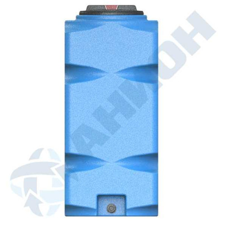 Фото-26102 Емкость прямоугольная вертикальная 250 литров с дыхательным клапаном и сливом