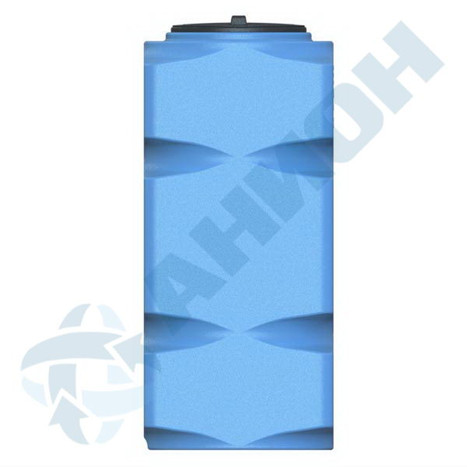 Фото-26122 Емкость прямоугольная вертикальная 500 литров с дыхательным клапаном и сливом