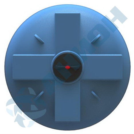 Фото-23346 Емкость цилиндрическая вертикальная 6100 литров с дыхательным клапаном