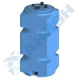 Емкость прямоугольная вертикальная 500 литров для дизельного топлива со сливом