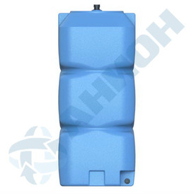 Фото-26254 Емкость прямоугольная вертикальная 800 литров для дизельного топлива со сливом