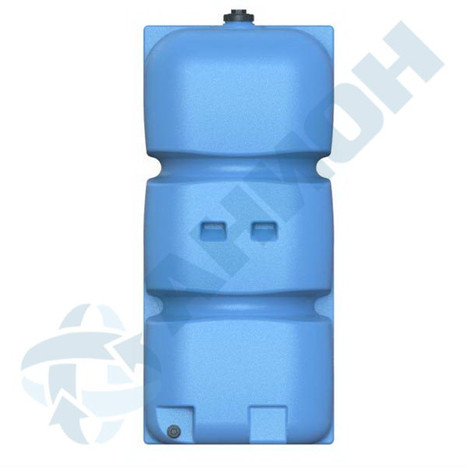 Фото-26322 Емкость прямоугольная 1500 литров для дизельного топлива со сливом