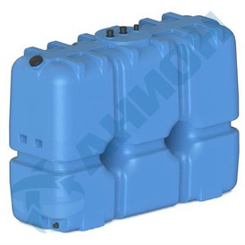 Емкость прямоугольная 2000 литров для дизельного топлива со сливом