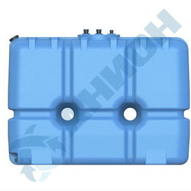 Фото-26342 Емкость прямоугольная 2000 литров для дизельного топлива со сливом