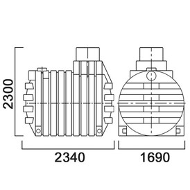 Фото-30766 Емкость для септика 5000 л