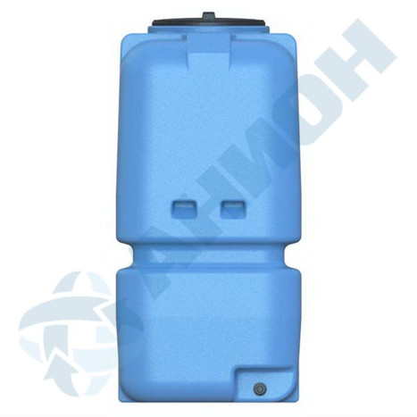 Фото-25382 Емкость прямоугольная 2000 литров с дыхательным клапаном и сливом