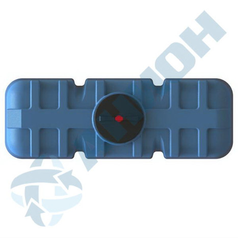 Фото-25374 Емкость прямоугольная 2000 литров с дыхательным клапаном и сливом