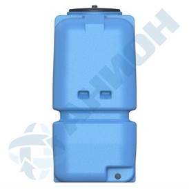 Фото-25382 Емкость прямоугольная 2000 литров с дыхательным клапаном и сливом