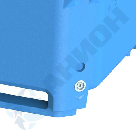 Фото-32902 Контейнер изотермический И620С (полезный объем 600 литров) со сливом BCS56х4 без крышки