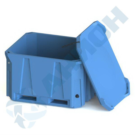 Фото-32918 Изотермический контейнер 600 литров с крышкой