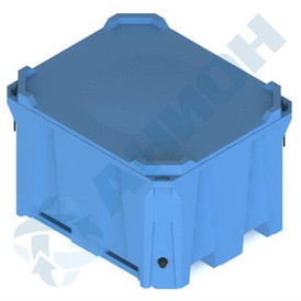 Изотермический контейнер 600 литров с крышкой