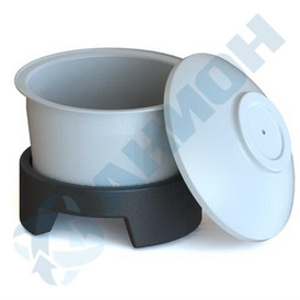 Фото-26554 Емкость цилиндрическая 390 литров с на подставке