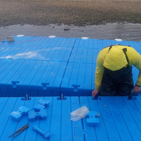 Фото-32114 Пластиковый понтон 200Х100Х40