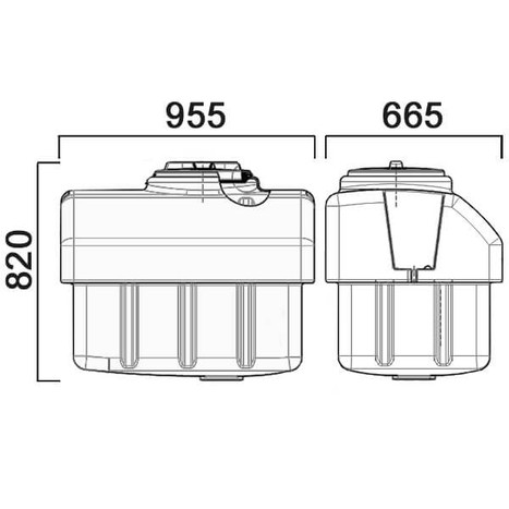 Фото-28146 БАК АНИОН 330 ЛИТРОВ ДЛЯ ПРОТРАВЛИВАТЕЛЯ СЕМЯН