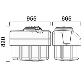 Фото-28146 БАК АНИОН 330 ЛИТРОВ ДЛЯ ПРОТРАВЛИВАТЕЛЯ СЕМЯН