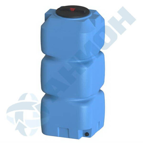 Фото-26510 Емкость прямоугольная вертикальная 800 литров с дыхательным клапаном и сливом