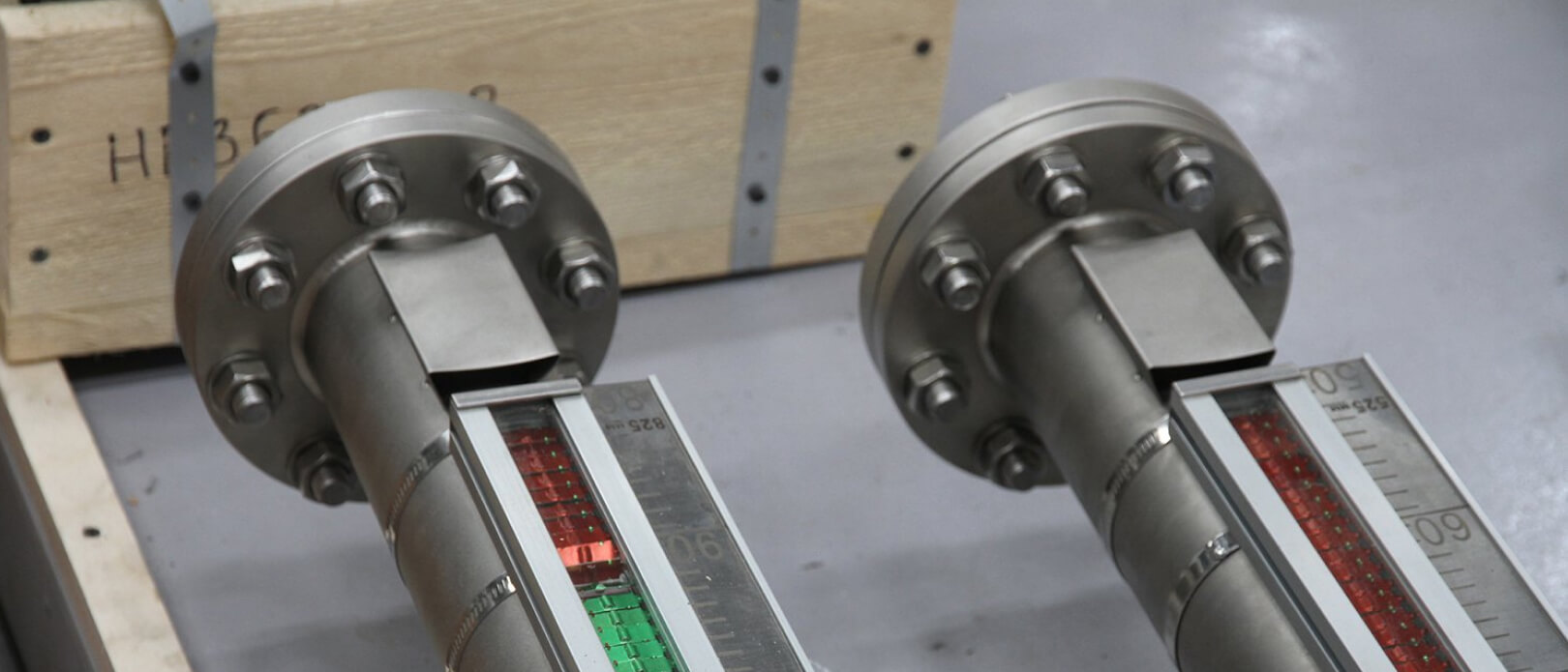 Байпасные уровнемеры