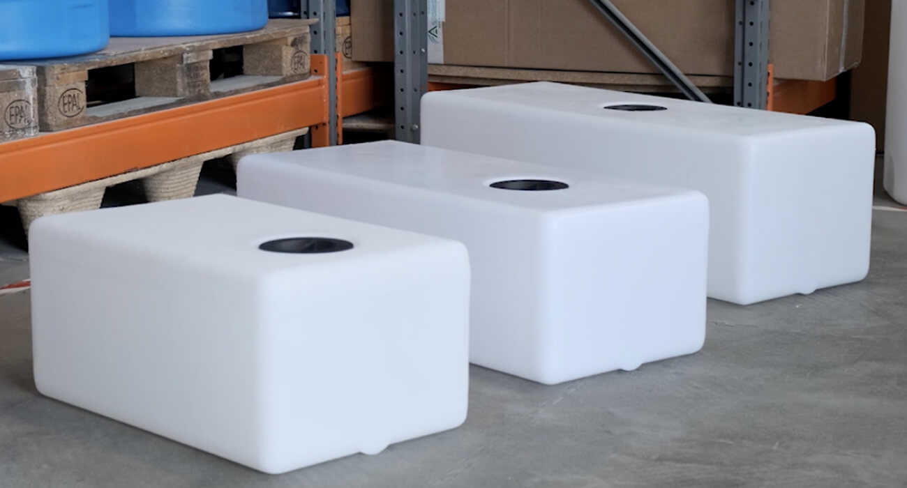 Виды и выбор прямоугольных танков для воды