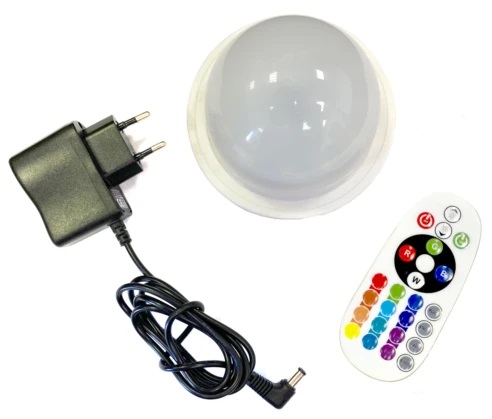 комплектация кашпо с подсветкой