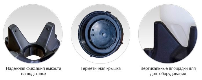 описание емкостей ЦКТ